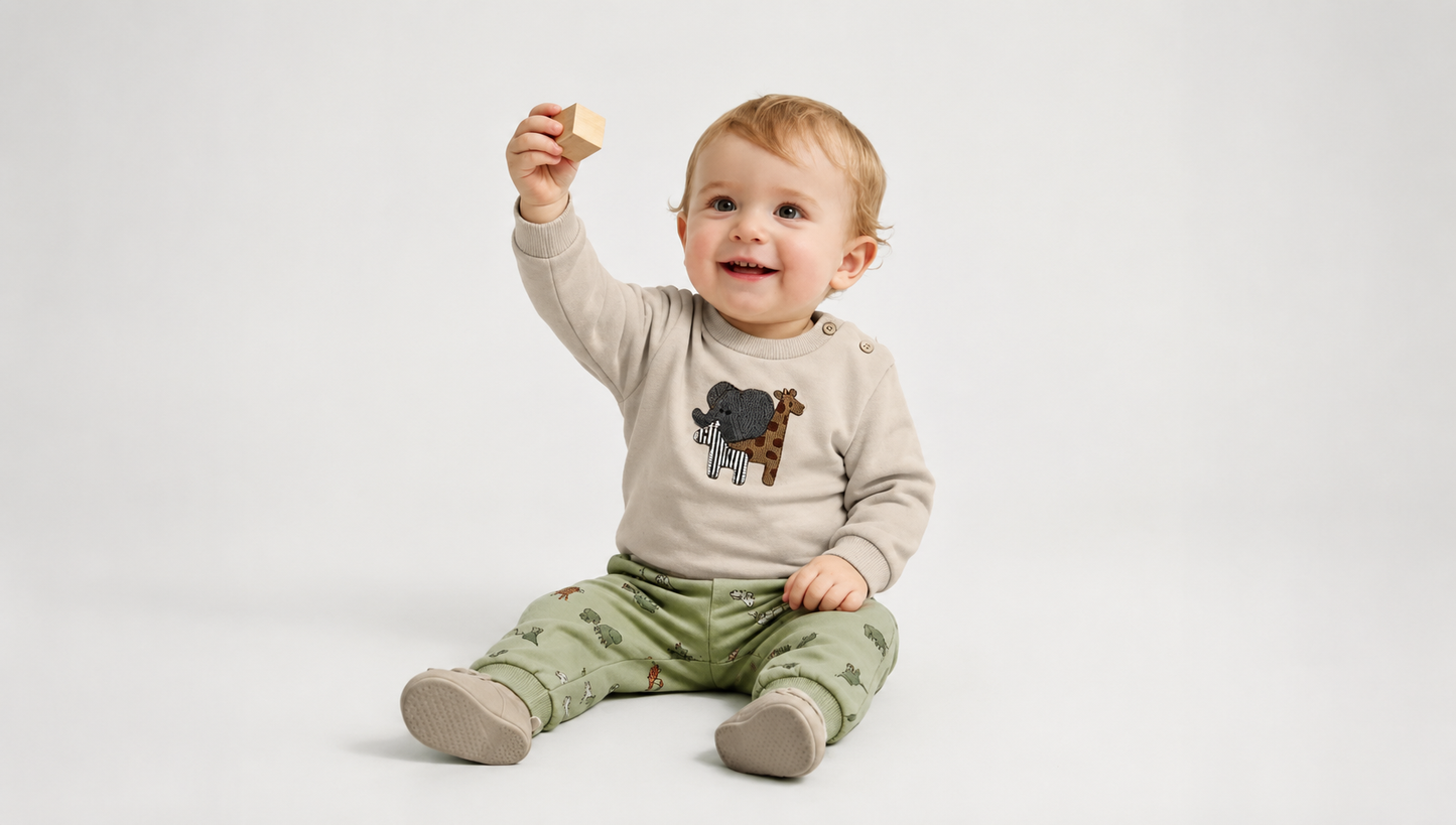 Baby jongens set 2-delig