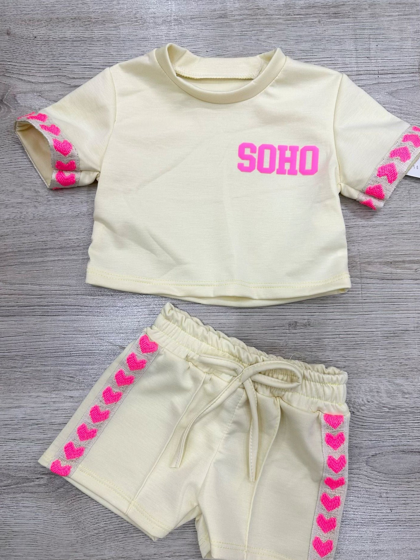 Soho zomer setje geel