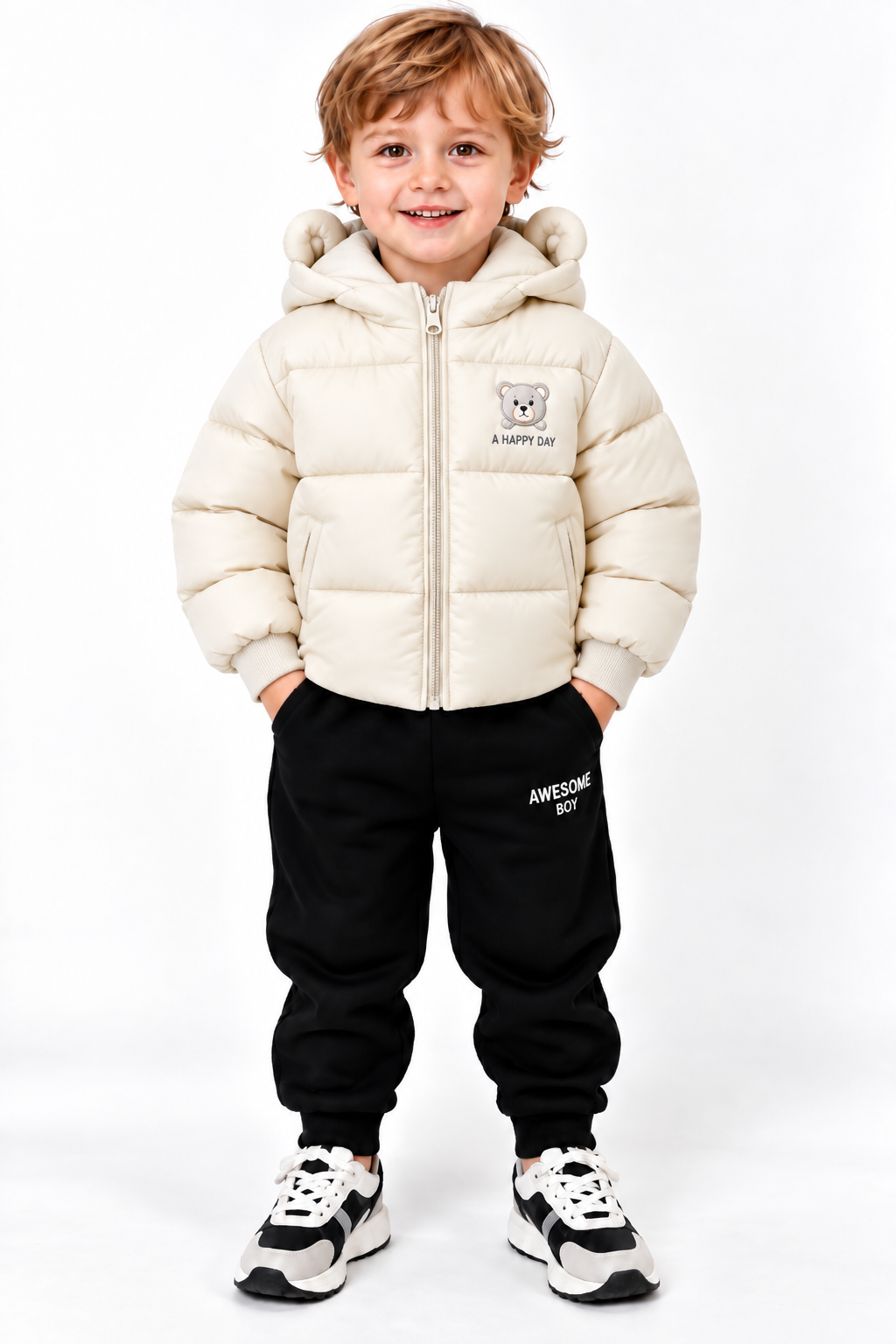 Babywinterjas – Gewatteerd & Warm