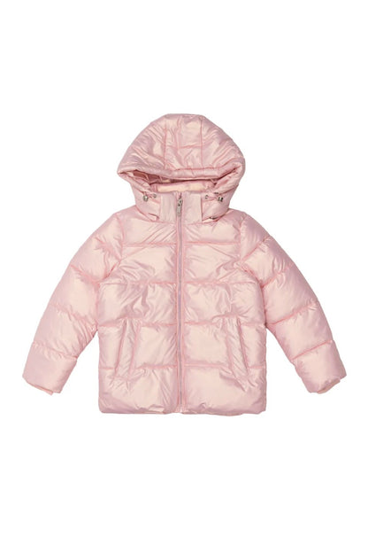 Meisjes winterjas roze