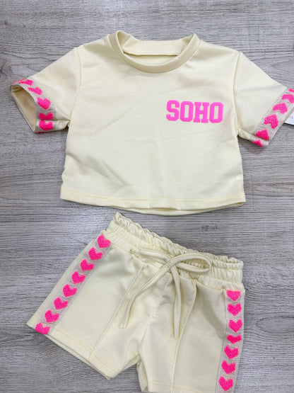 Soho zomer setje geel