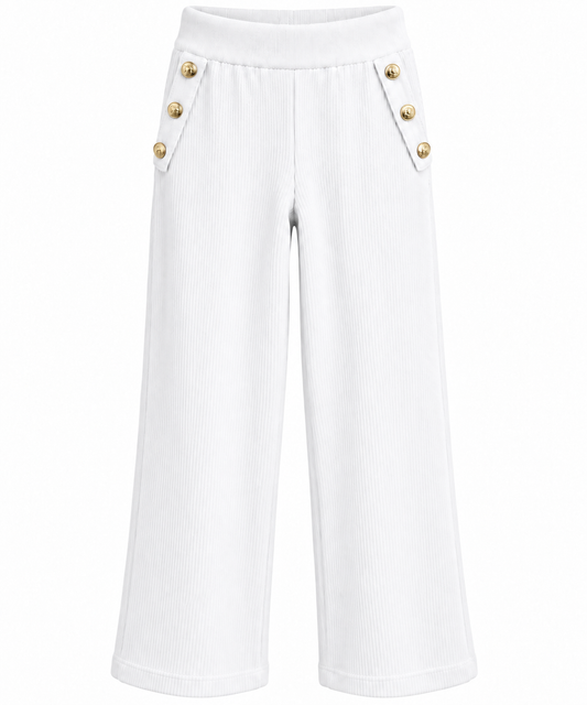 meisjes broek wit