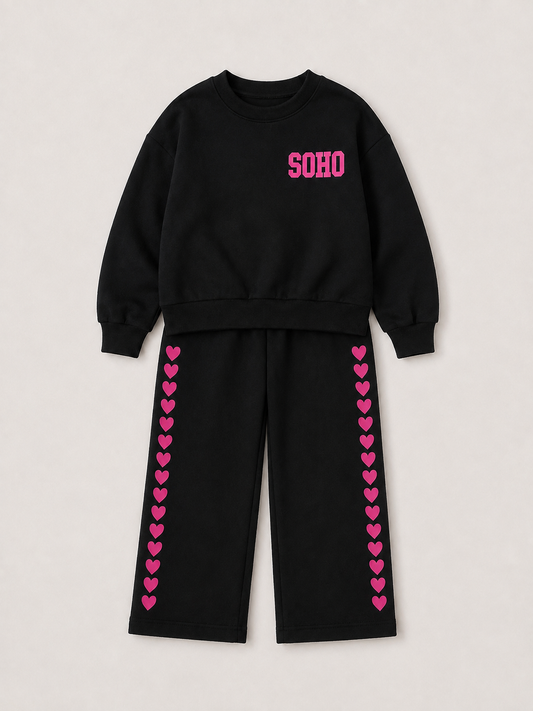 Soho setje zwart