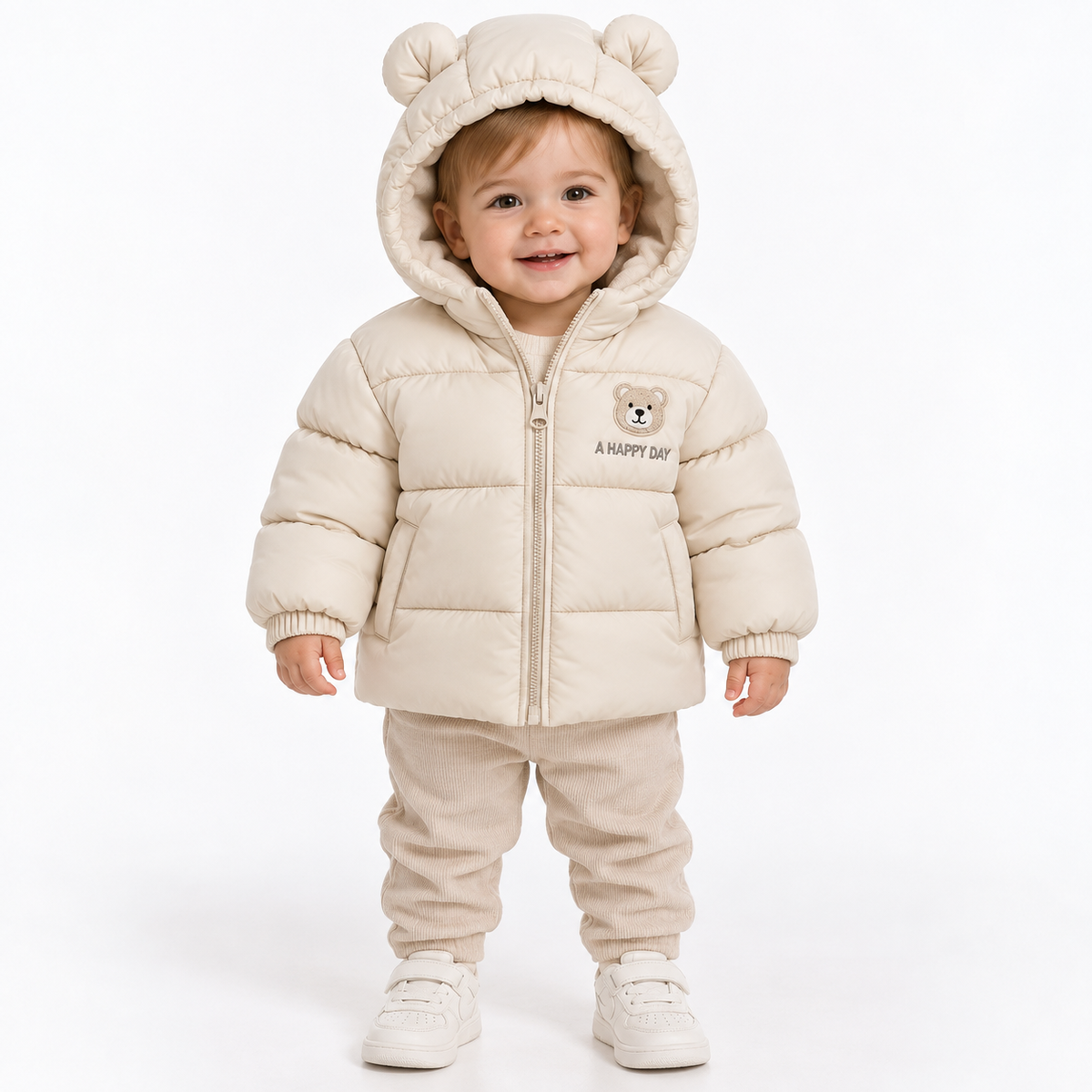 Babywinterjas – Gewatteerd & Warm