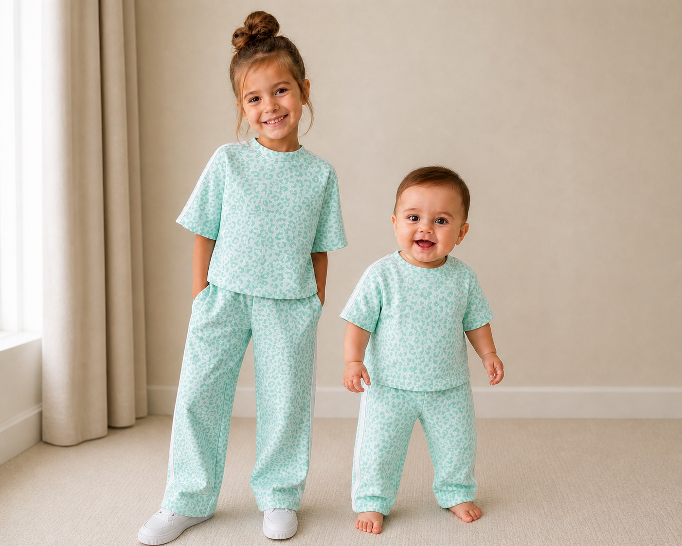 Meisjes Leopardset