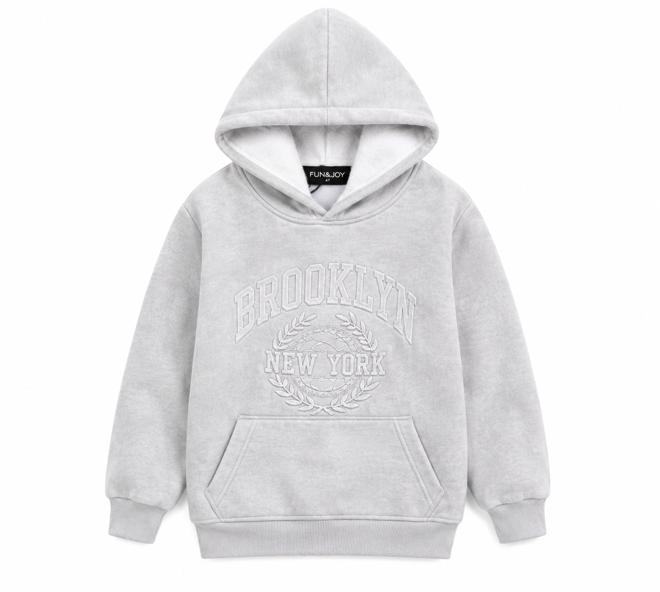 Jongens hoodie grey