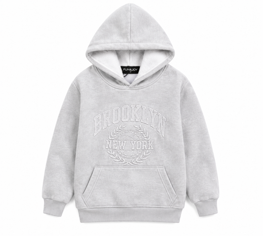 Jongens hoodie grey