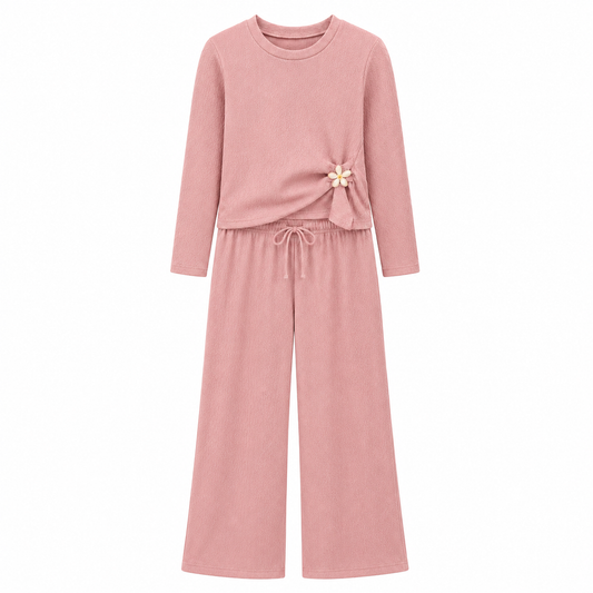 Meisjes set oudroze