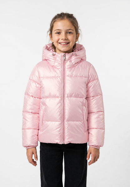 Meisjes winterjas roze