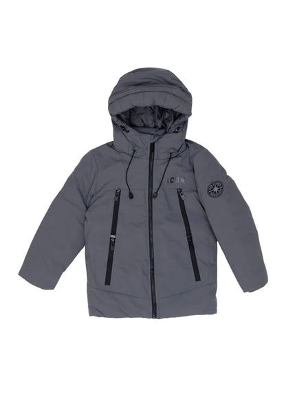 Icon winterjas grey DG2604-2