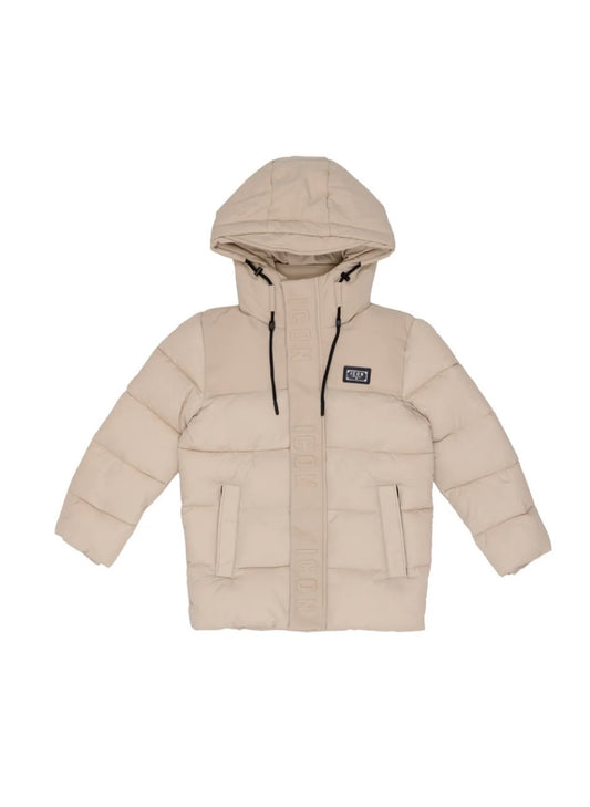 Jongen winterjas icon beige