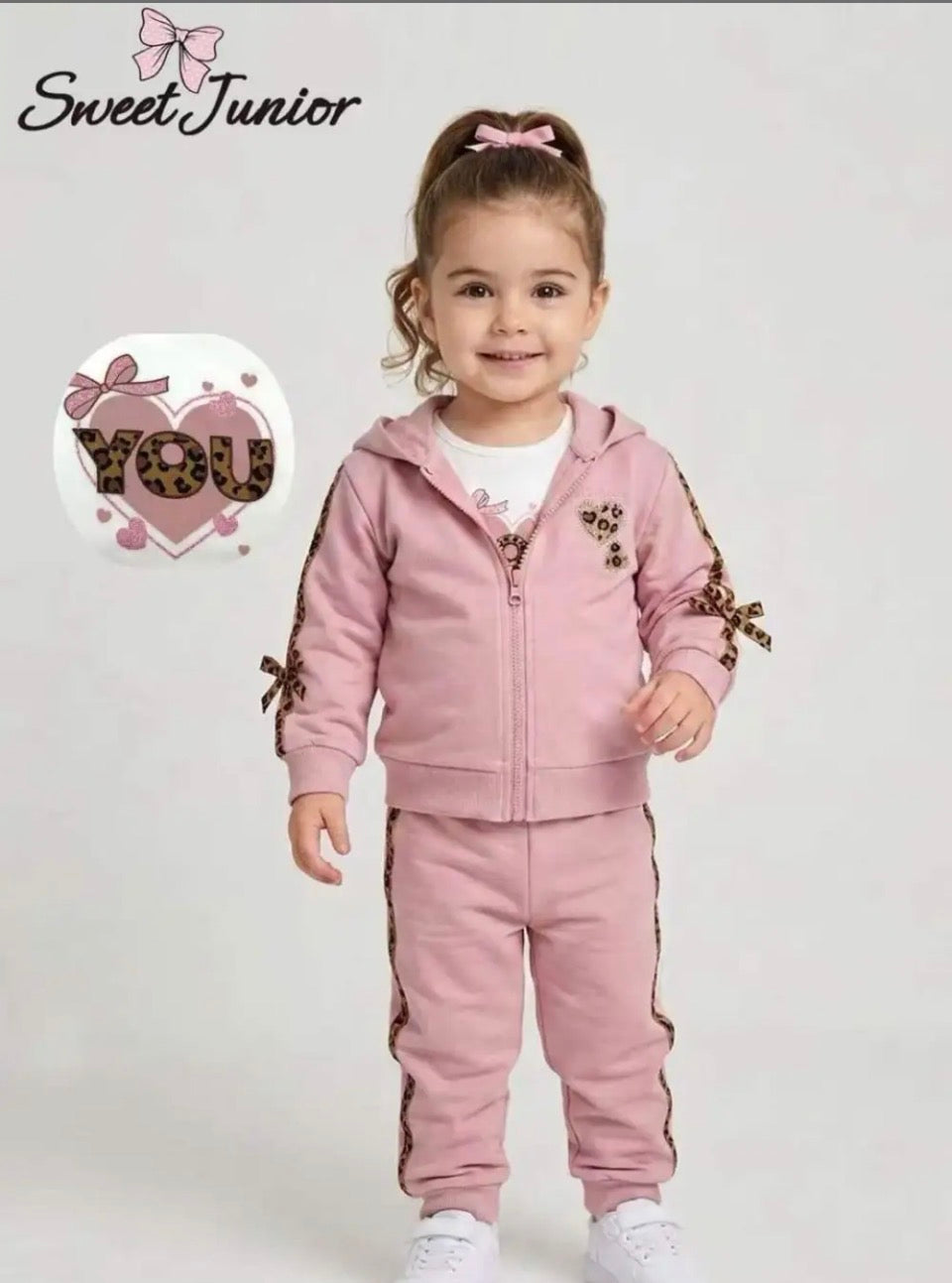 Meisjes set Rosa