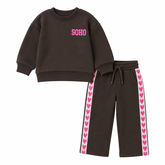 Soho setje bruin baby/peuter