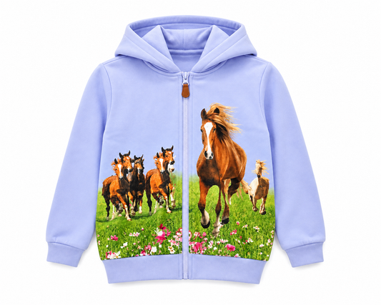 Meisjes paarden vest