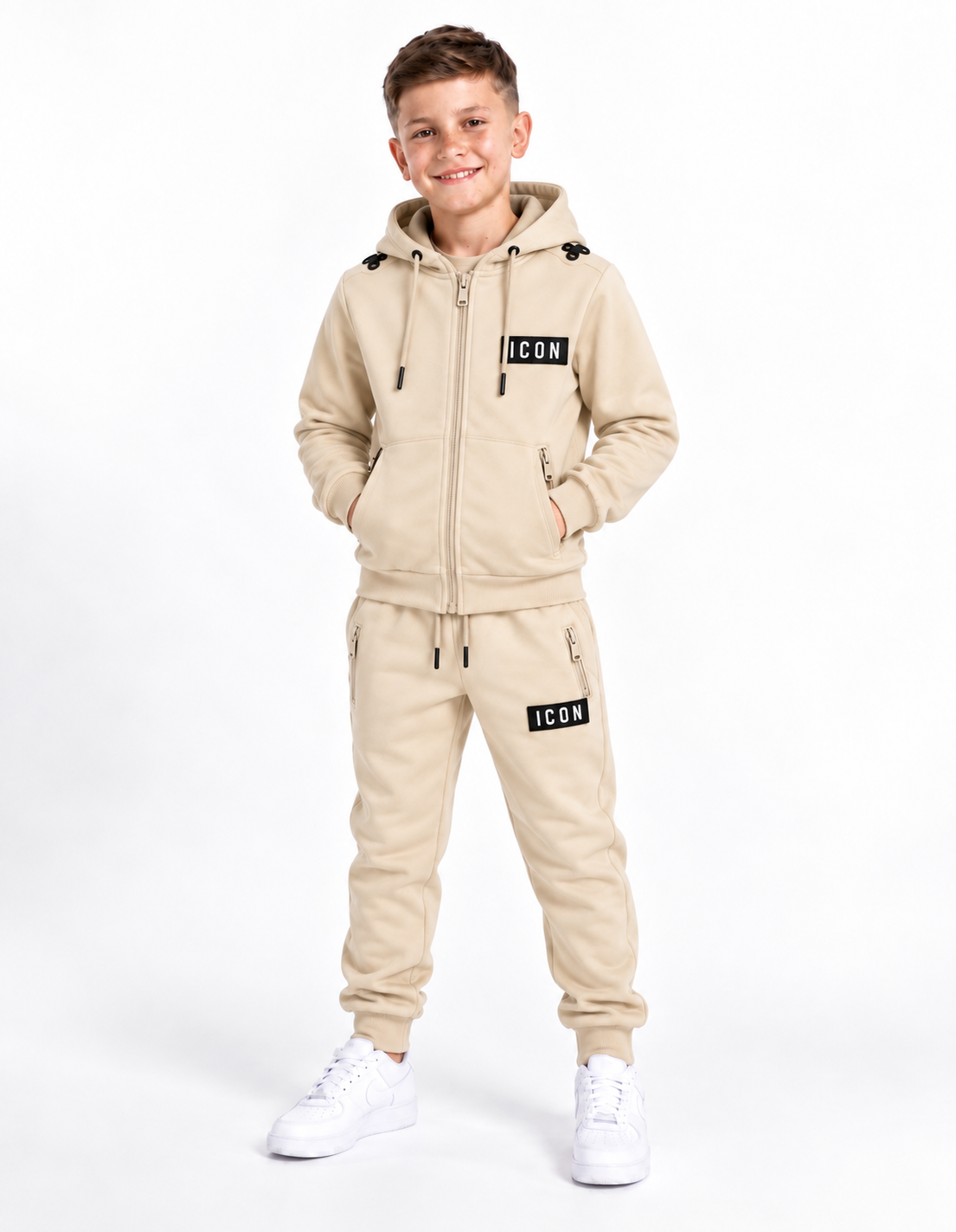 Icon trainingspak beige